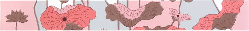 Керамическая плитка Бордюр Городские цветы b42\7071t 6,3x50