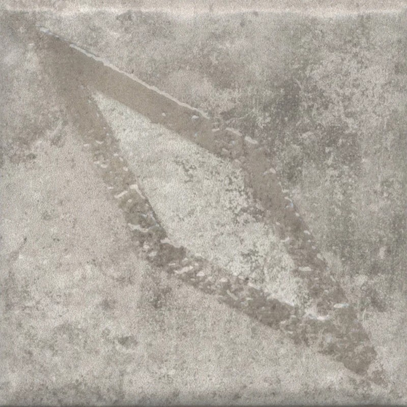 Керамическая плитка Декор kerama marazzi kmd3sta037gn Спартель 2 серый матовый 9.8x9.8