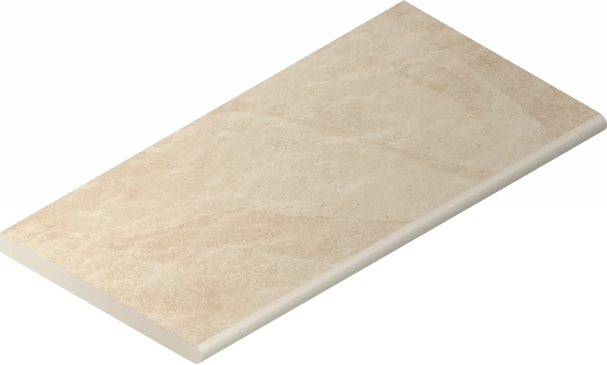 Бортик Италон Материя x2 Магнезио закругленный 620090001203 бежевый 30x120