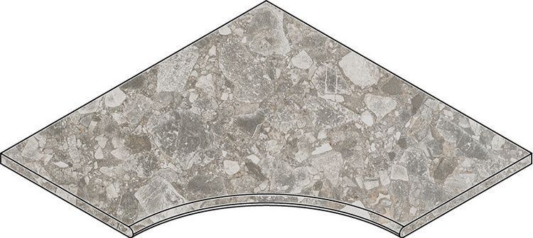 Керамогранит ПЕТРОЛ БОРТИК 60x60 УГЛ.ЗАКР.30 60x60