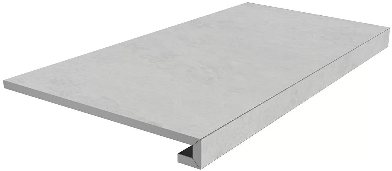 Ступени kerama marazzi sg850290r\gcf клееная Монте Тиберио серый матовый 33x80