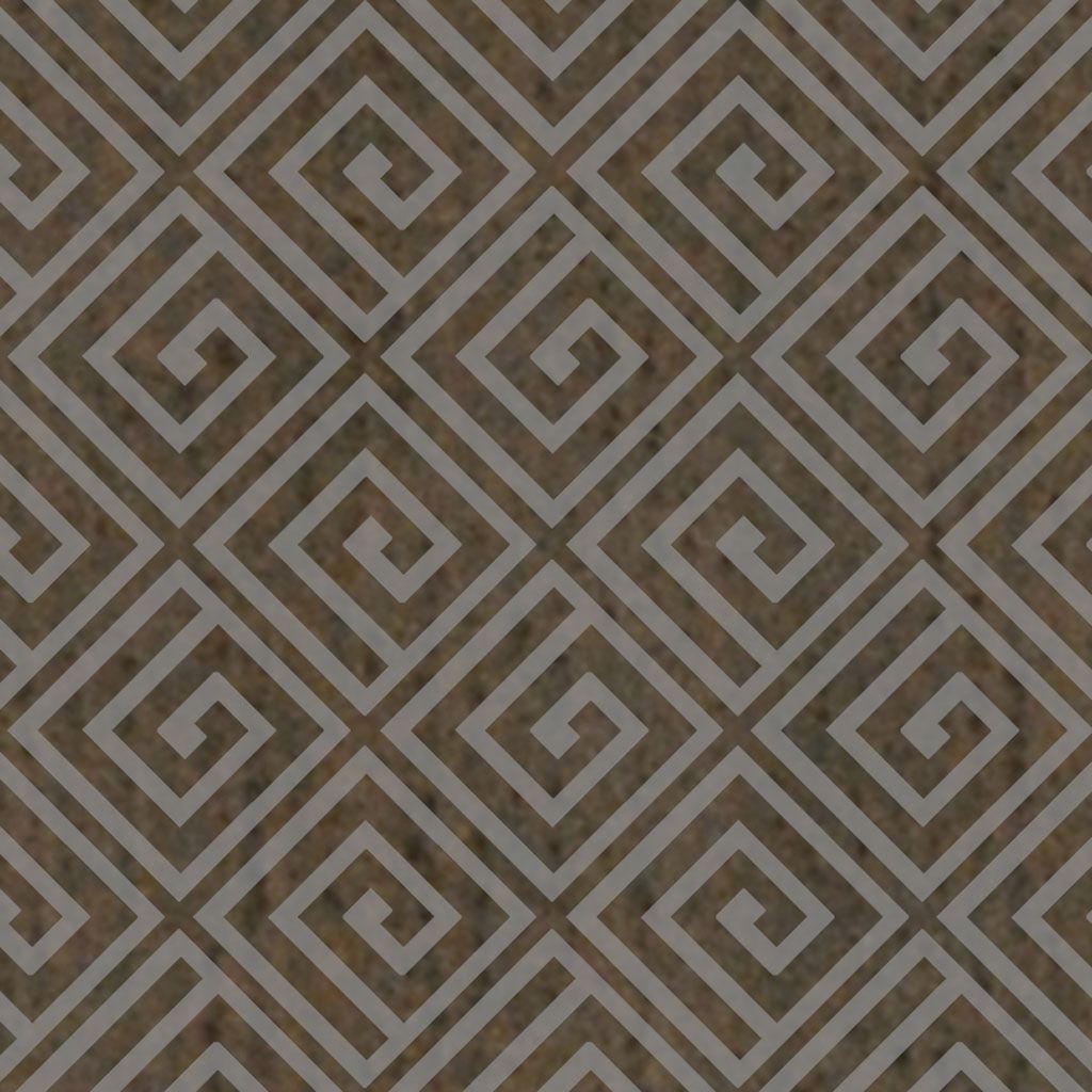 Керамогранит linen dark brown t01 7x7