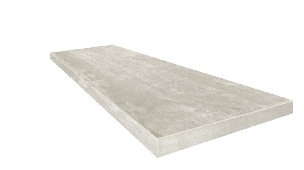 Ступени torino white scalino angolare dx 33x90