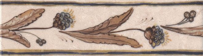 Керамическая плитка Бордюр Вилла Флоридиана ad\a257\8245 5,7x20