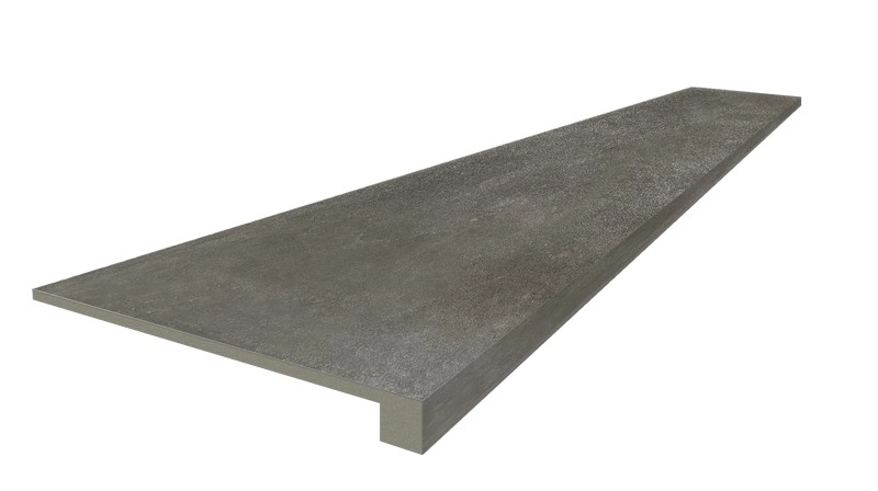 Ступени coliseumgres Экспо Дарк фронтальная 620070002293 черный 33x60