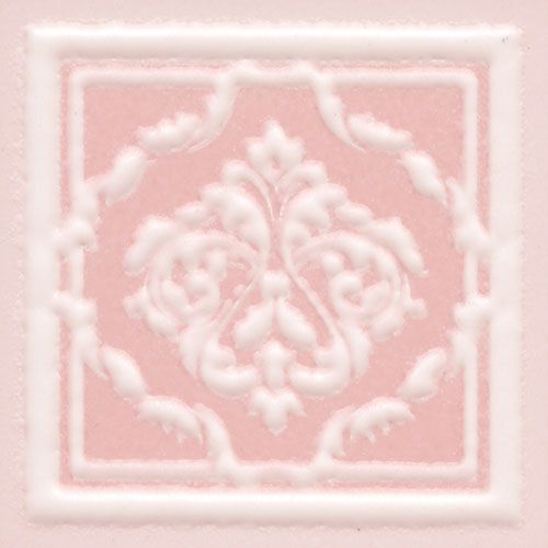 Керамогранит вставка петергоф розовый 7,7x7,7