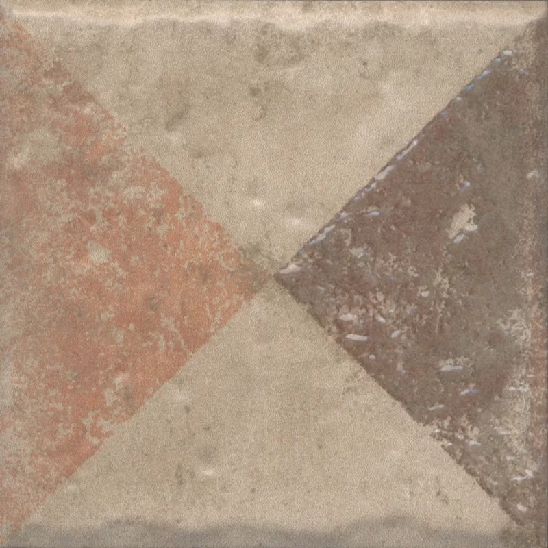 Керамическая плитка Декор kerama marazzi kmd3sta040gn Спартель 4 бежевый матовый 9.8x9.8