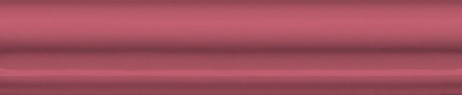 Керамическая плитка Бордюр Багет Клемансо розовый 3x15