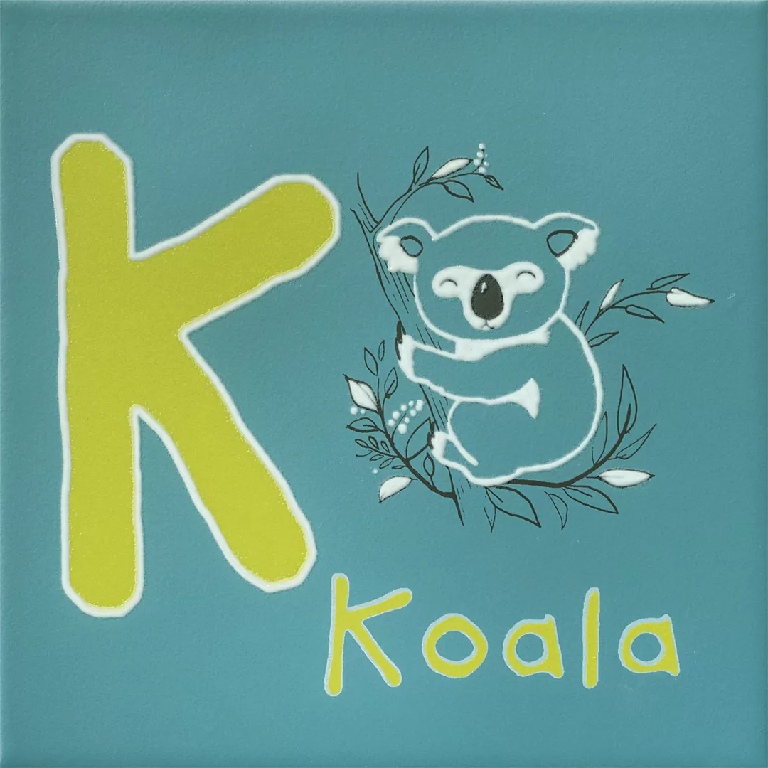 Керамическая плитка Декор kerama marazzi os\a237\5281 Зоопарк k матовый 20x20