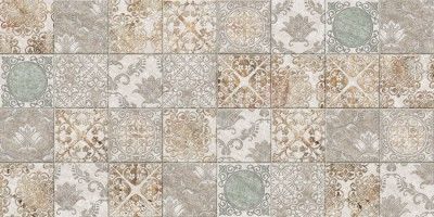 Керамическая плитка рамина декор серый 25x50