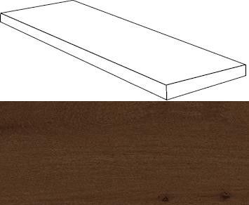 Ступени верити хикори угловая левая 33x120