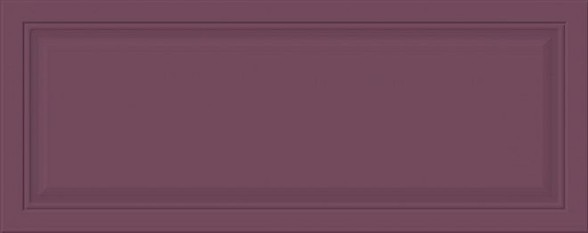 Керамическая плитка Линьяно бордо панель 20x50