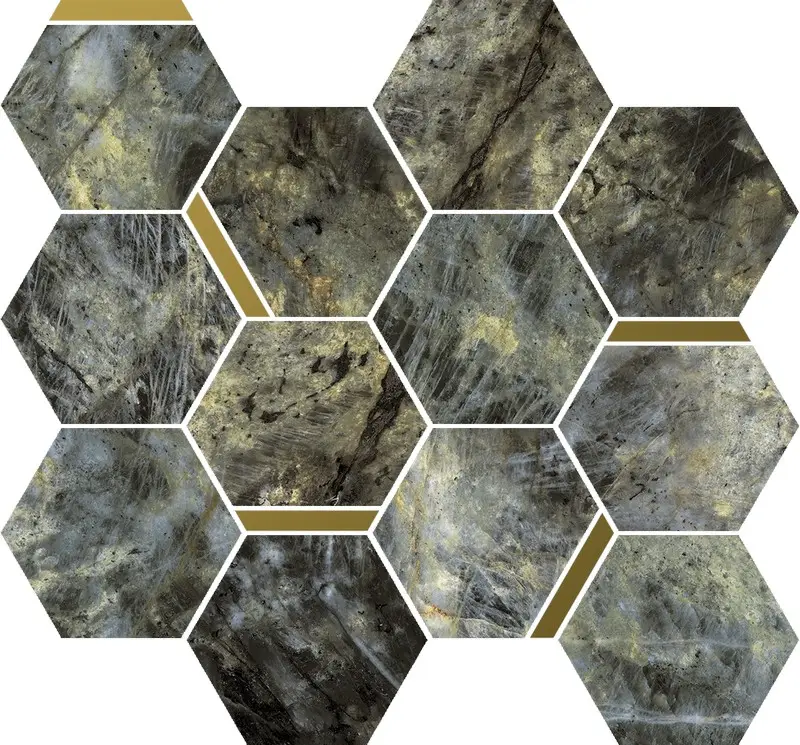 Мозаика Италон  Стелларис Мадагаскар Дарк Шик 28,3х32,8 30x30