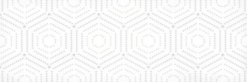 Керамическая плитка Парижанка декор геометрия белый 20x60