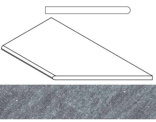 Керамогранит СИЛВЕР БОРТИК 30x60 ЗАКРУГЛ.ПР 30x60