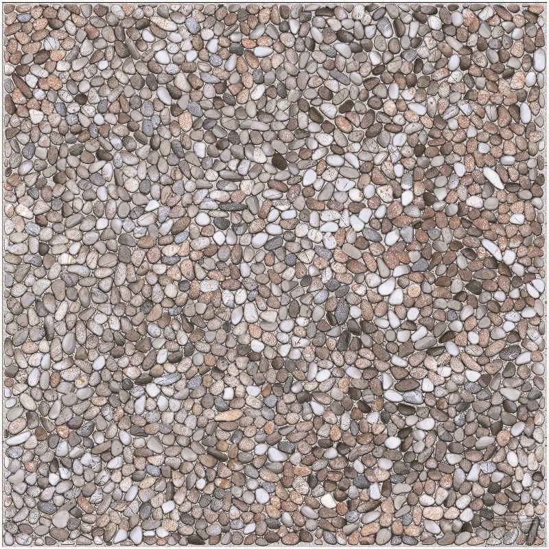 Керамогранит pebble light grey 40x40