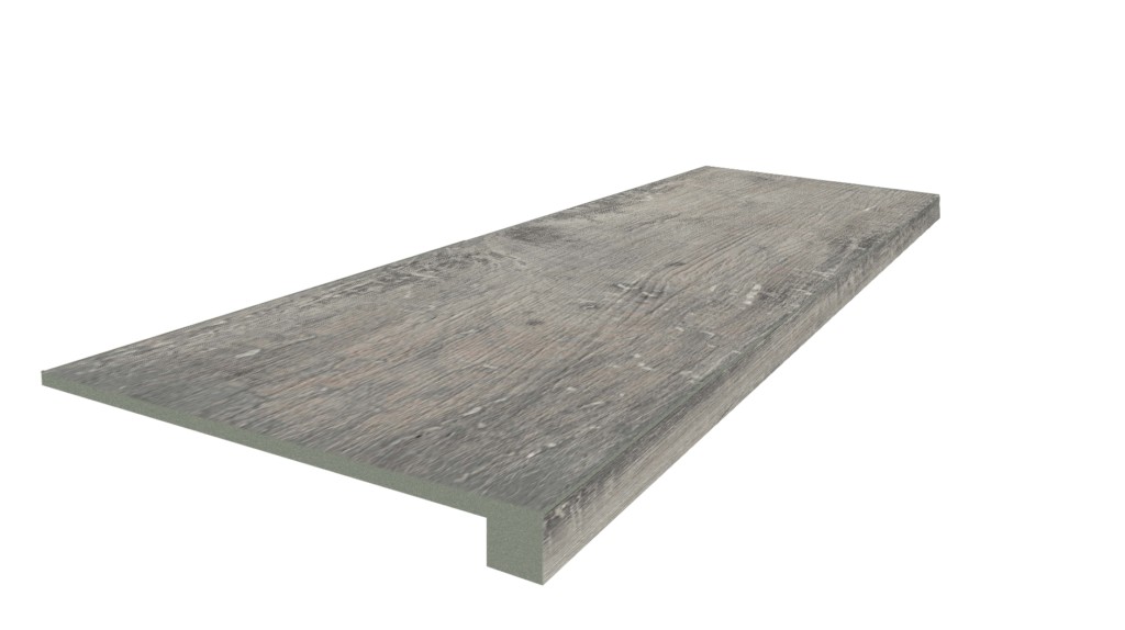 Ступени brenta grey scalino frontale 33x90