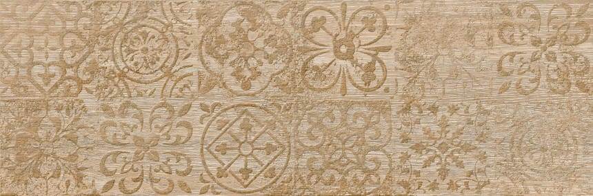 Керамогранит Венский лес декор бежевый 20x60