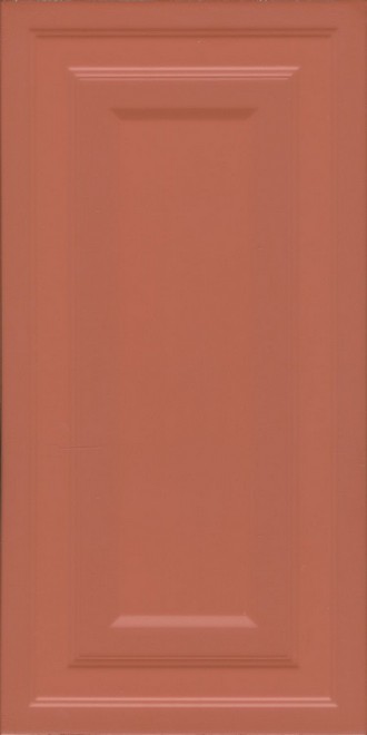 Керамическая плитка Магнолия панель оранжевый обрезной 30x60