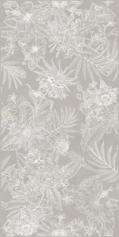 Керамическая плитка Декор kerama marazzi kmd3sta056br Таделакт серый матовый обрезной 60x119.5