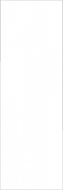 Керамическая плитка Диагональ белый обрезной 25x75