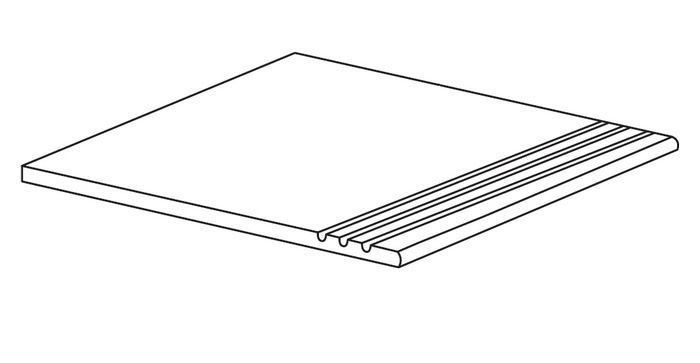 Ступени klif silver gradino 37,5x75
