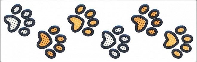 Керамическая плитка Бордюр Кошки-Мышки 6,3x20