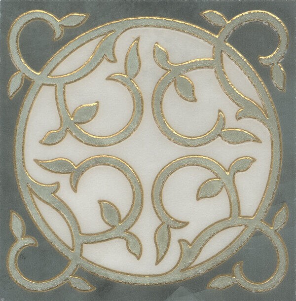 Керамогранит Вставка Джардини лаппатированный 15x15