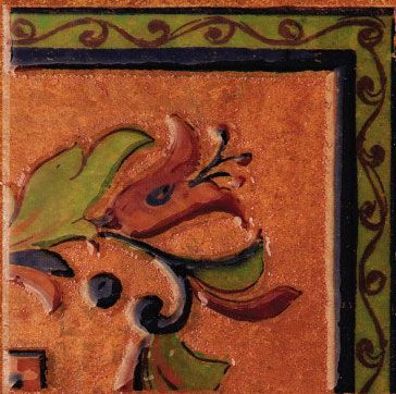 Керамогранит Вставка Пале Рояль беж 14,7x14,7