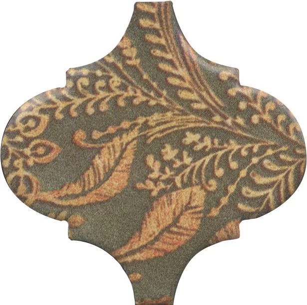 Керамическая плитка Декор kerama marazzi kmd3sta058m Арабески Марокко матовый 6.5x6.5