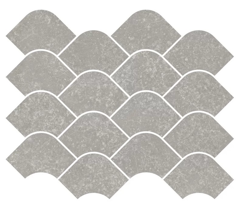 Керамическая плитка Декор kerama marazzi kmd2hid002br Касабланка наборный серый матовый обрезной 25x30