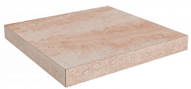 Ступени Ступень угловая клееная левая Амбуаз беж светлый 33x33