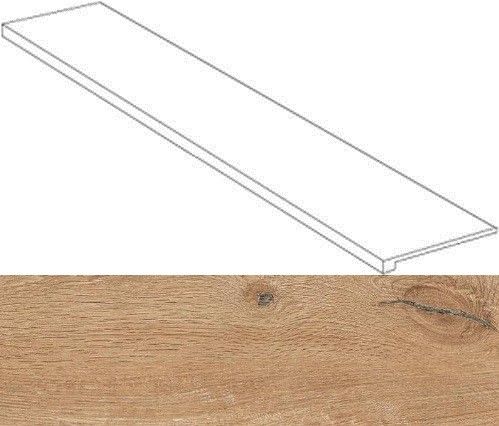 Ступени Оак Резерв Тамаринд Фронтальная 33x120