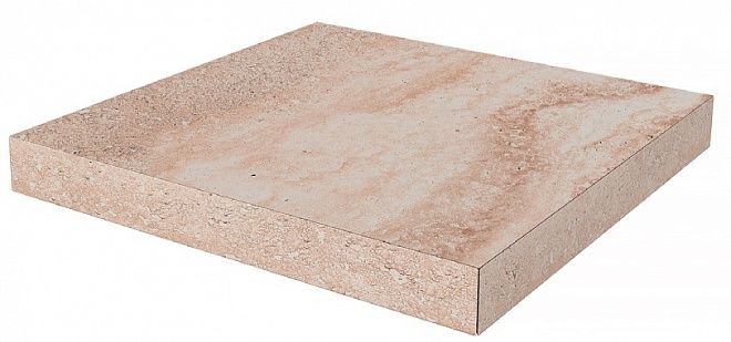 Ступени Ступень угловая клееная правая Амбуаз беж светлый 33x33