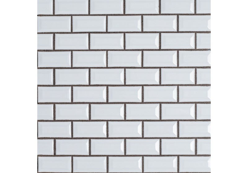 Мозаика white bar 30x30