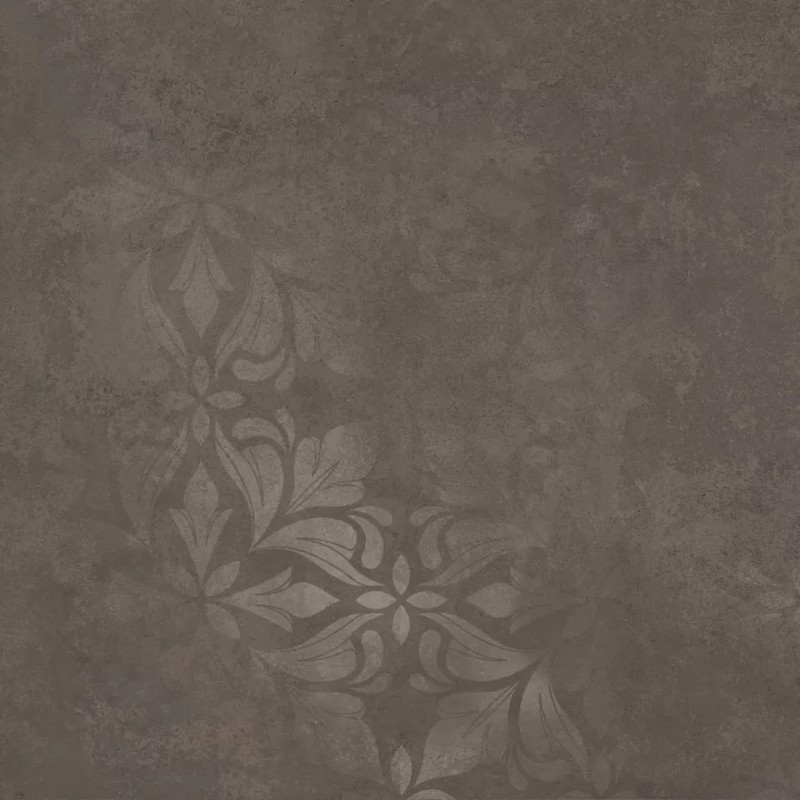 Керамогранит kerama marazzi km4040g0081n Хадду коричневый матовый декорированный 40.2x40.2