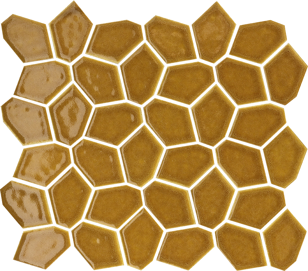 Мозаика Италон Авангард Амбер Спектрум 600110001120 желтый 29.2x33.2