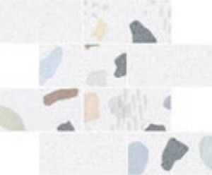 Мозаика impression декор кирпичная кладка холодная гамма r9 7x14