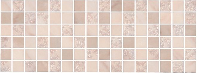 Керамическая плитка Декор Флораль мозаичный 15x40