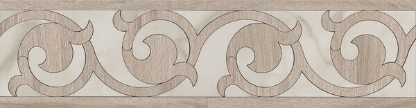 Керамогранит Бордюр Карелли наборный 15.5x60