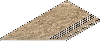 Керамогранит ОЛИВ БОРТИК 30x60 ГРИП ЛЕВ 30x60