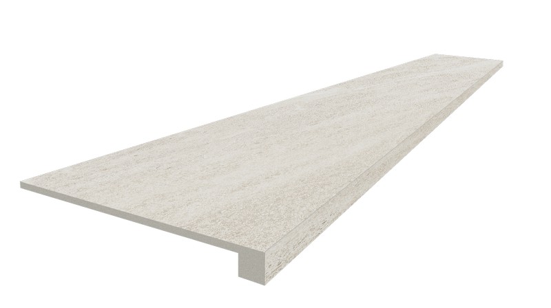 Ступени coliseumgres Контеа Уайт фронтальная 620070002570 белый 33x60