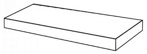 Ступени Италон Авангард Оак 160 угловая правая 620070002791 бежевый 33x160