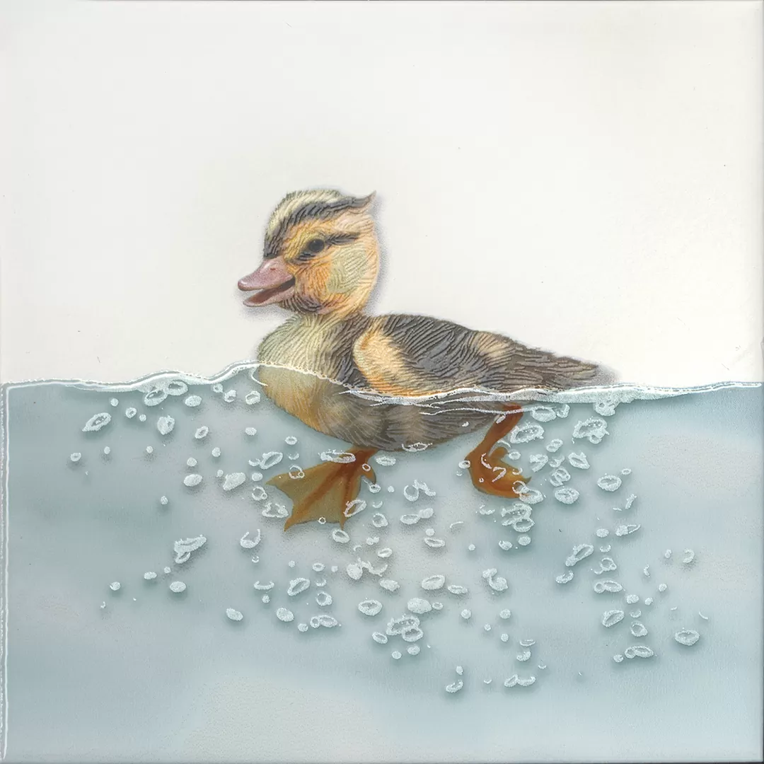 Керамическая плитка Декор kerama marazzi vt\a457\5009 Чудо-озеро 3 20x20