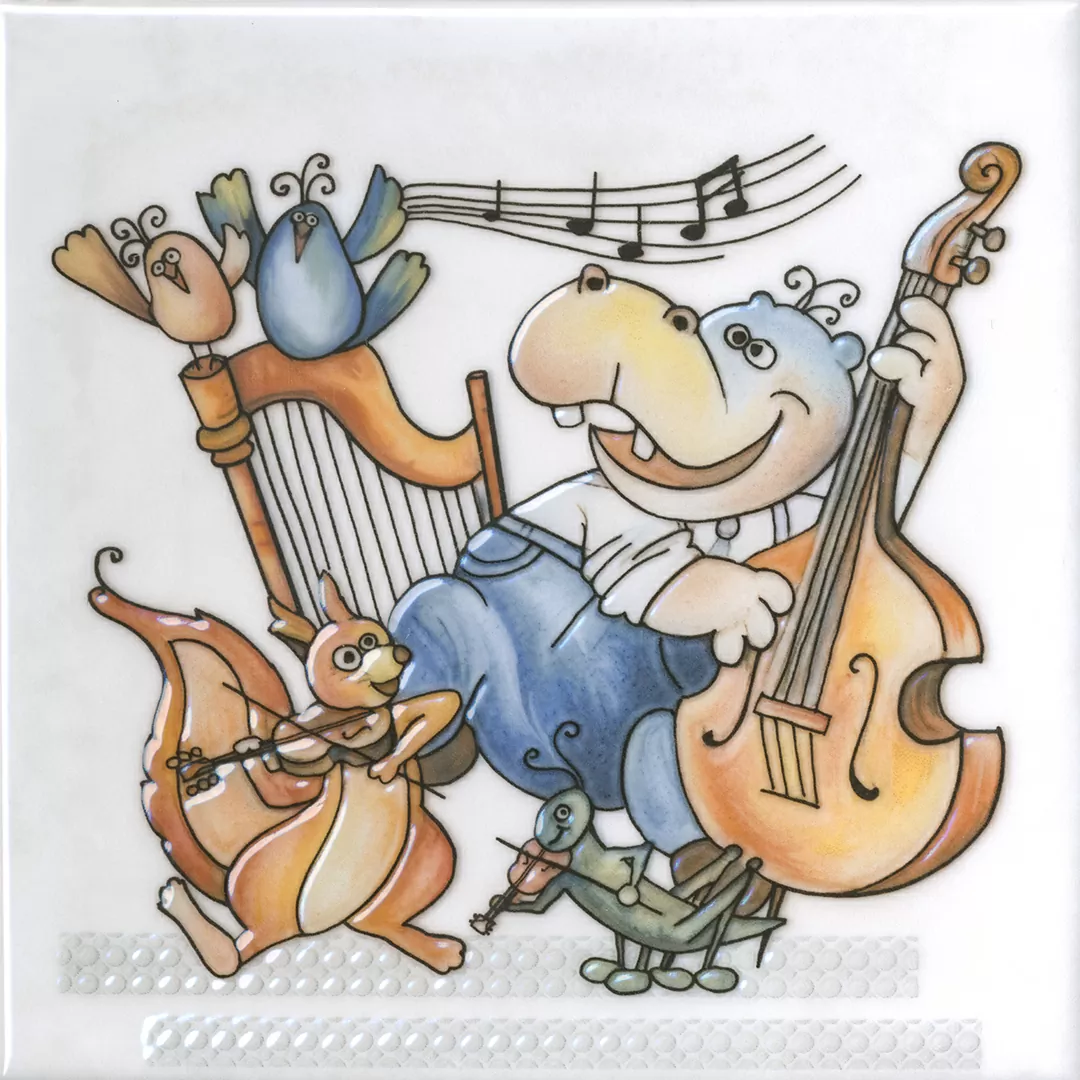 Керамическая плитка Декор kerama marazzi vt\a482\5232 Симфония 3 глянцевый 20x20