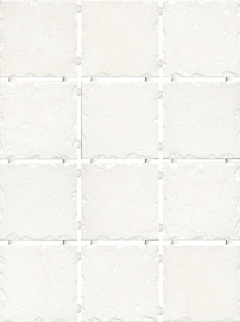 Керамическая плитка Византия белый, полотно 30х40 из 12 частей 9,9х9,9 9,9x9,9