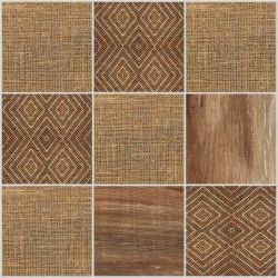 Керамическая плитка десерт темный микс верх 01 30x30