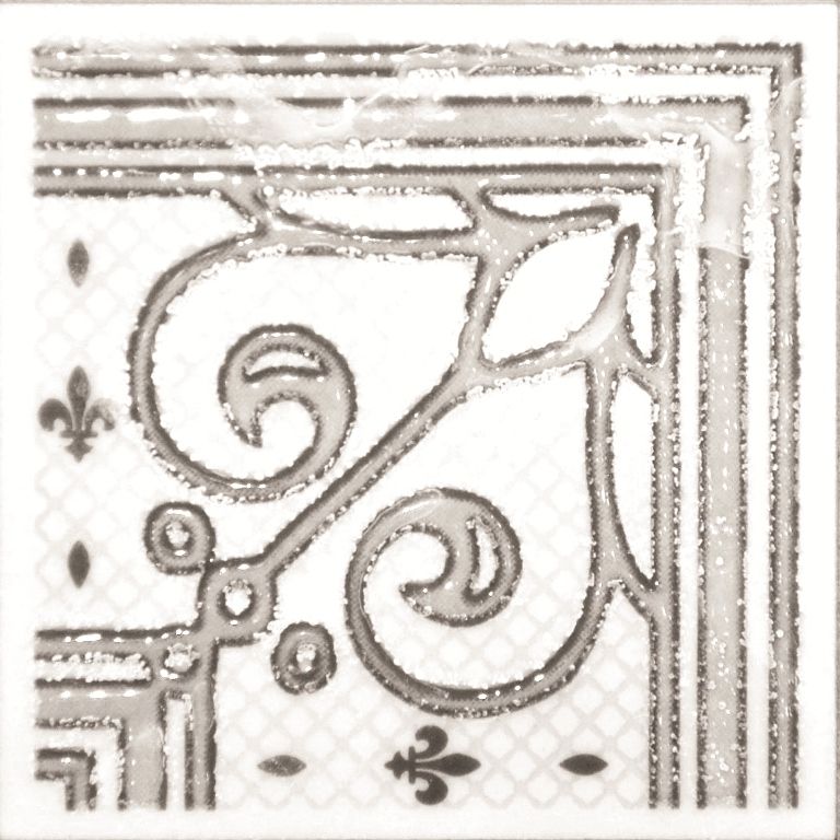 Керамогранит classic marble white t06 7x7