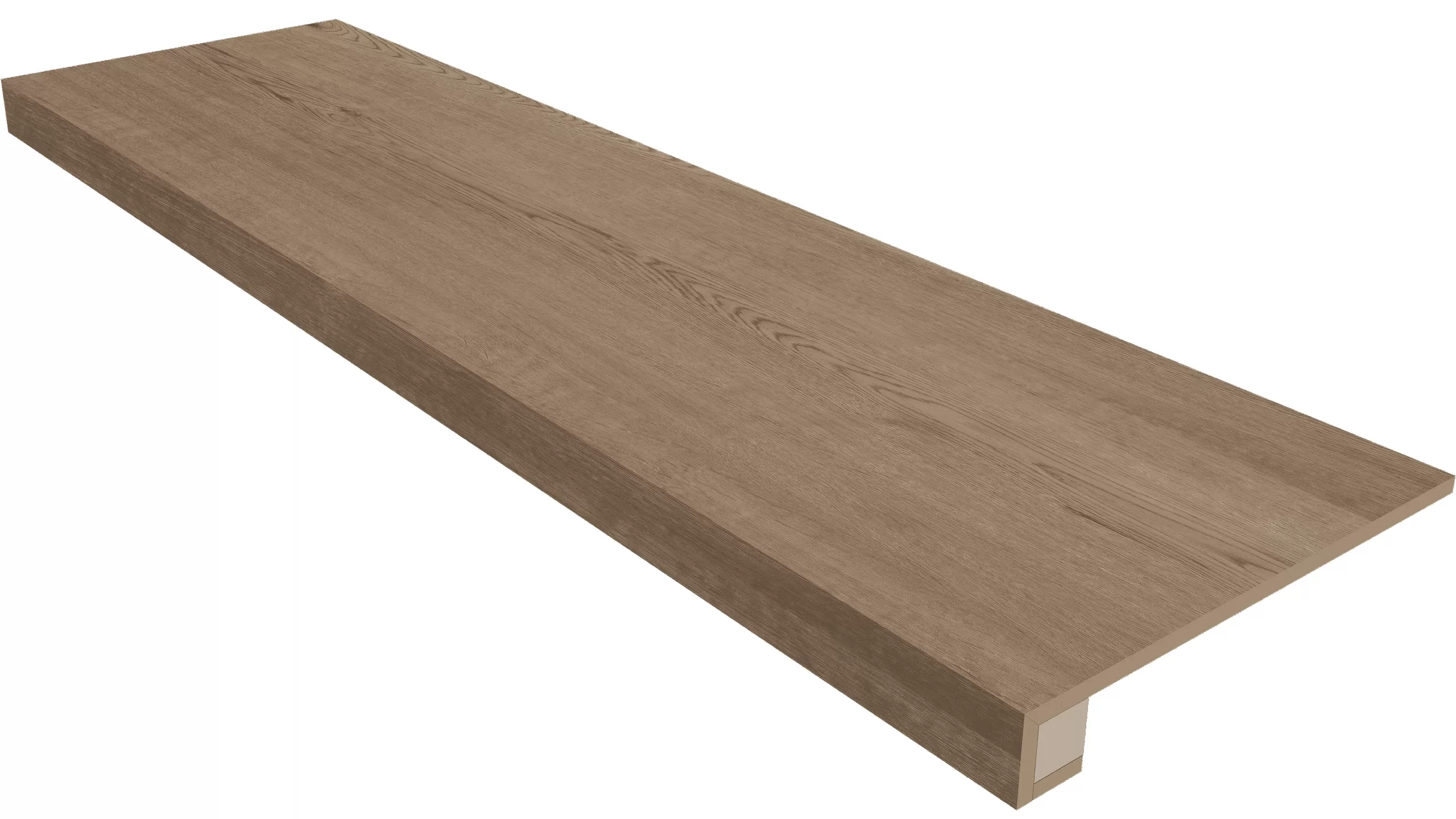 Ступени Комплект estima cw03 classic wood rusty beige (Ступень 33x120 непол. прямоугол. бортик без насечек + Подступенок 14,5x120) 33x120