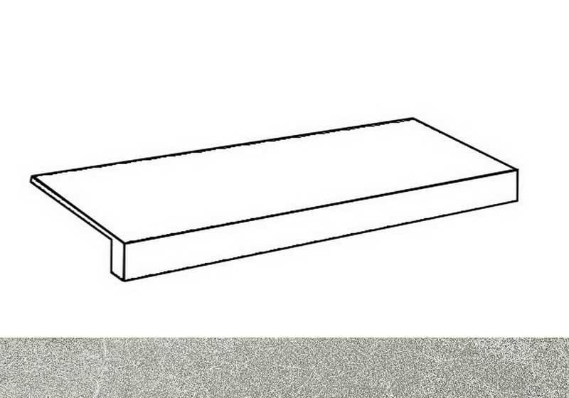 Ступени planet grey gradino 30x60